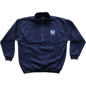(PREVIOUS SUPPLIER) SENIOR SUPER FLEECE ZIP-UP RUGBY TOP - 12