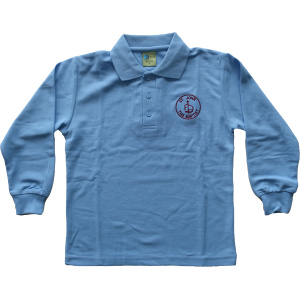 LONG SLEEVE PIQUE POLO SHIRT