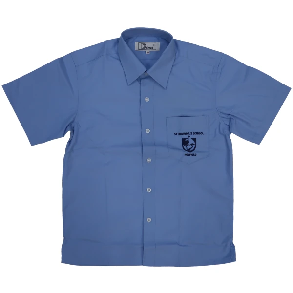 SHORT SLEEVE COLLEGE SHIRT