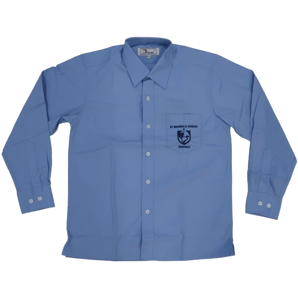 LONG SLEEVE COLLEGE SHIRT