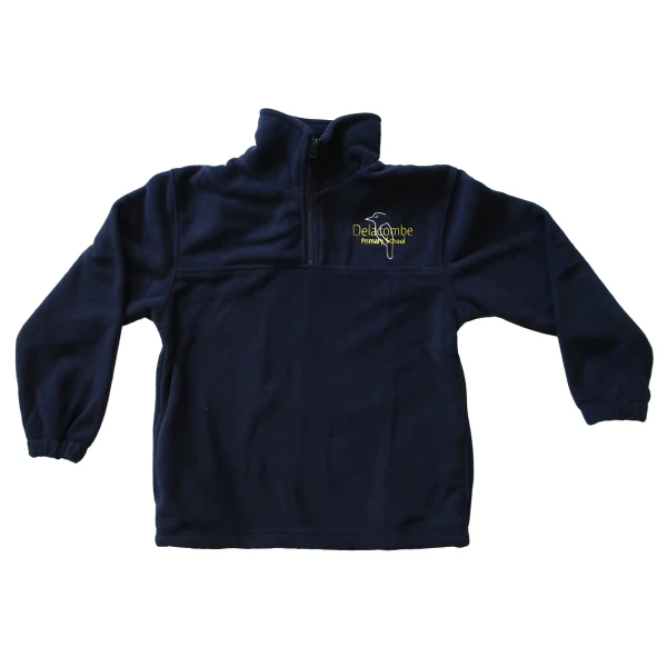 HALF-ZIP POLAR FLEECE RUGBY TOP