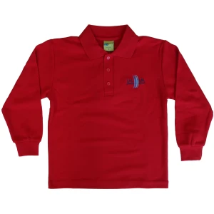 LONG SLEEVE PIQUE POLO SHIRT