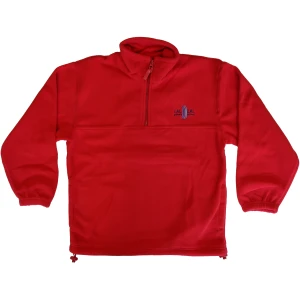 HALF ZIP POLAR FLEECE TOP