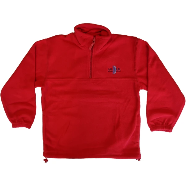 HALF ZIP POLAR FLEECE TOP