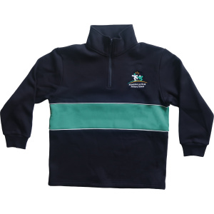 HALF-ZIP RUGBY TOP