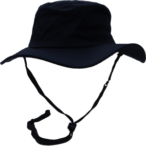 NAVY BRUSHED SLOUCH HAT