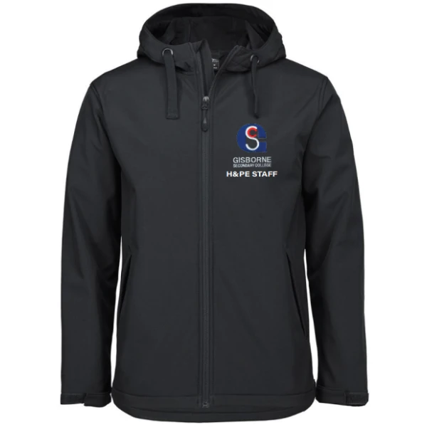 STAFF HOODED SOFT SHELL JACKET