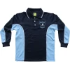 LONG SLEEVE POLO TOP