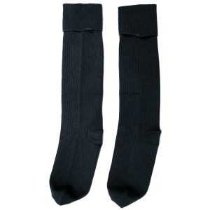 BLACK KNEE HIGH SOCKS