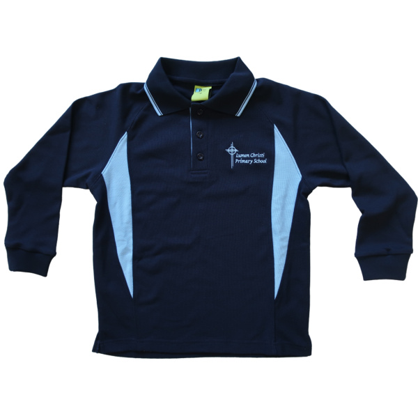 LONG SLEEVE POLO SHIRT