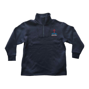 HALF ZIP RUGBY TOP