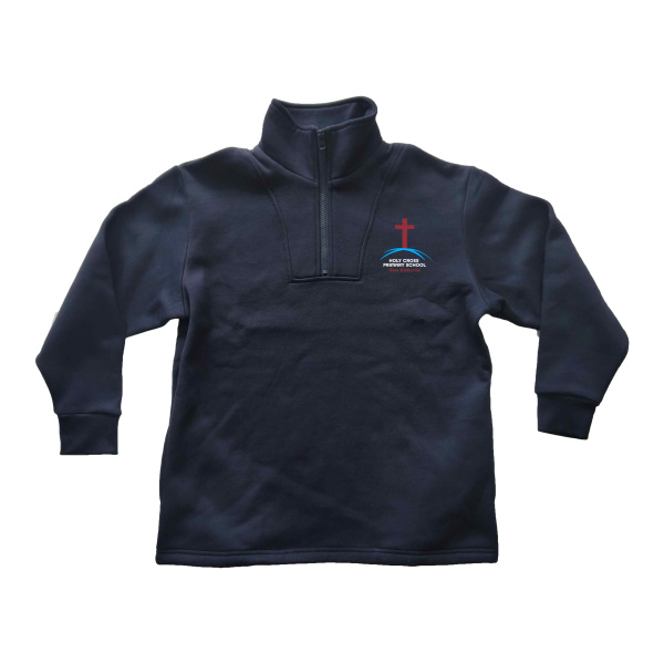 HALF ZIP RUGBY TOP