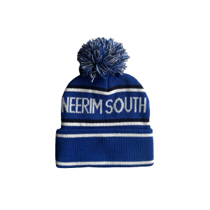 KNITTED POM POM BEANIE