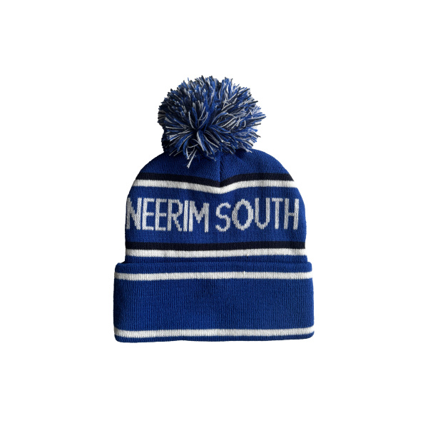 KNITTED POM POM BEANIE