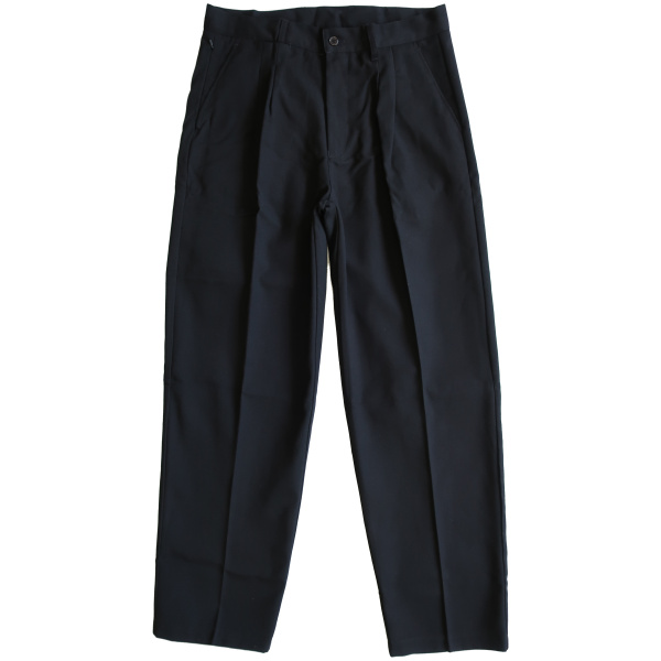 GABERDINE TAILORED PANTS WITH ZIP-POCKET