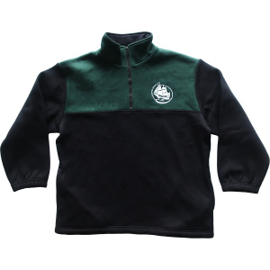 SUPER FLEECE 1/2 ZIP RUGBY TOP