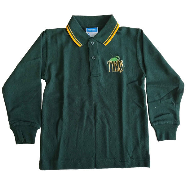 LONG SLEEVE POLO SHIRT