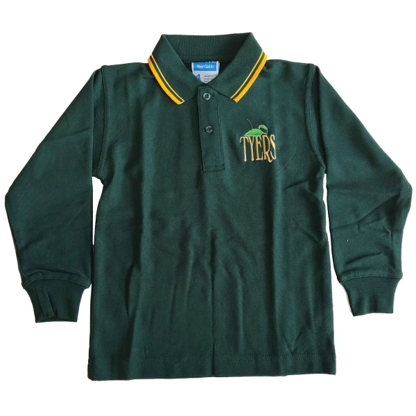 LONG SLEEVE POLO SHIRT