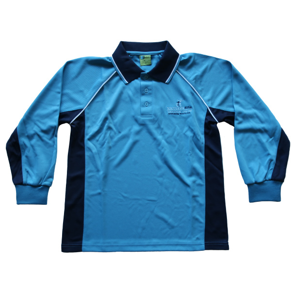 LONG SLEEVE SPORTS MESH TOP