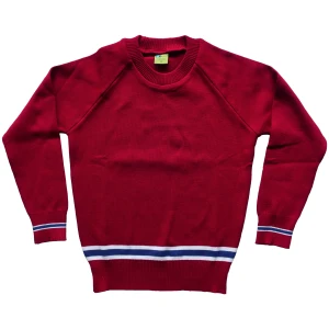 V-NECK KNITTED JUMPER