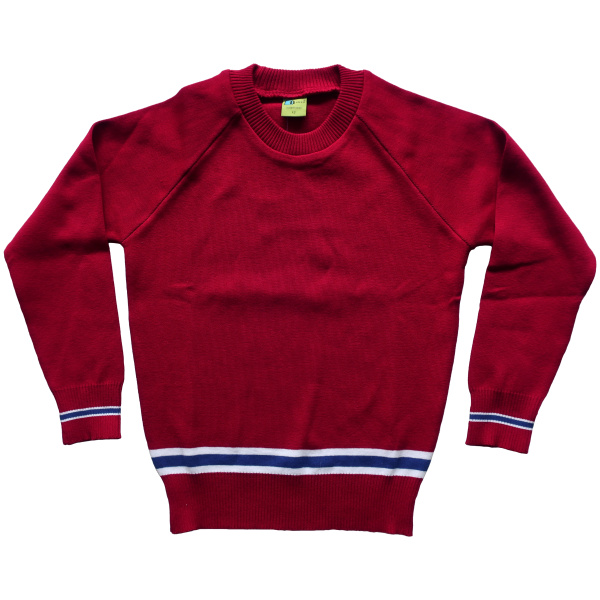 V-NECK KNITTED JUMPER