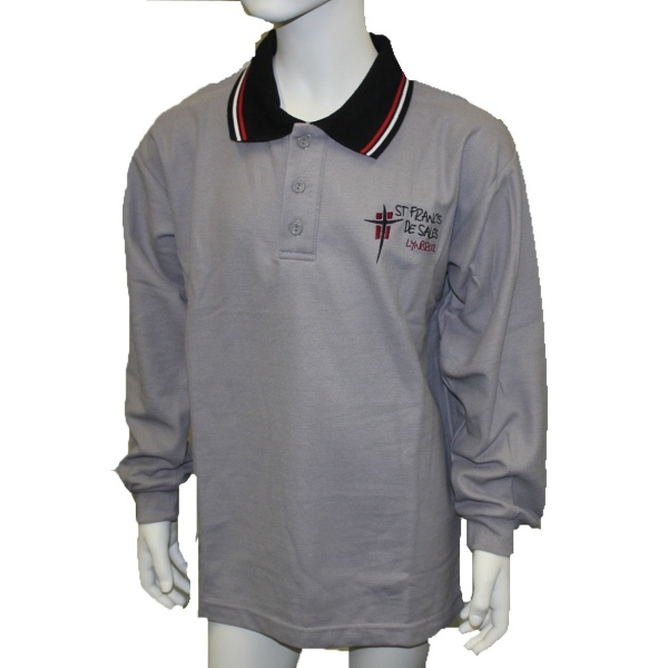 LONG SLEEVE POLO SHIRT