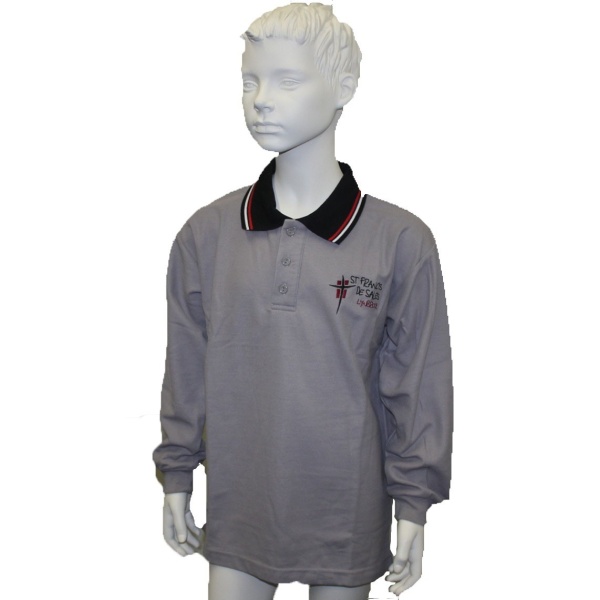 LONG SLEEVE POLO SHIRT
