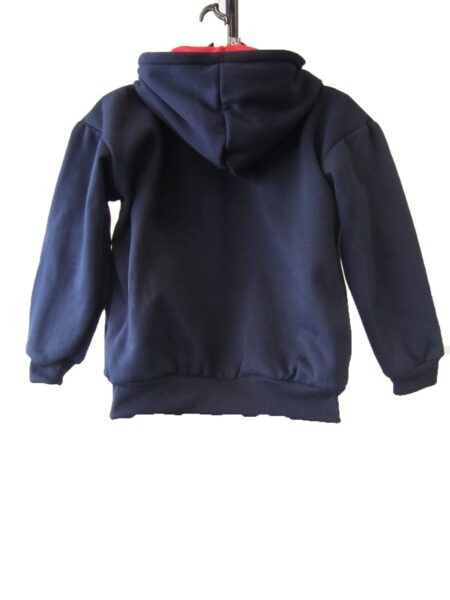 HOODED ZIP-UP BOMBER JACKET