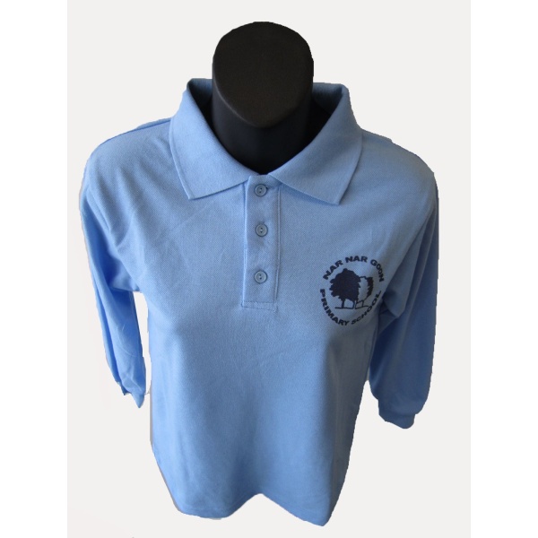LONG SLEEVE POLO SHIRT