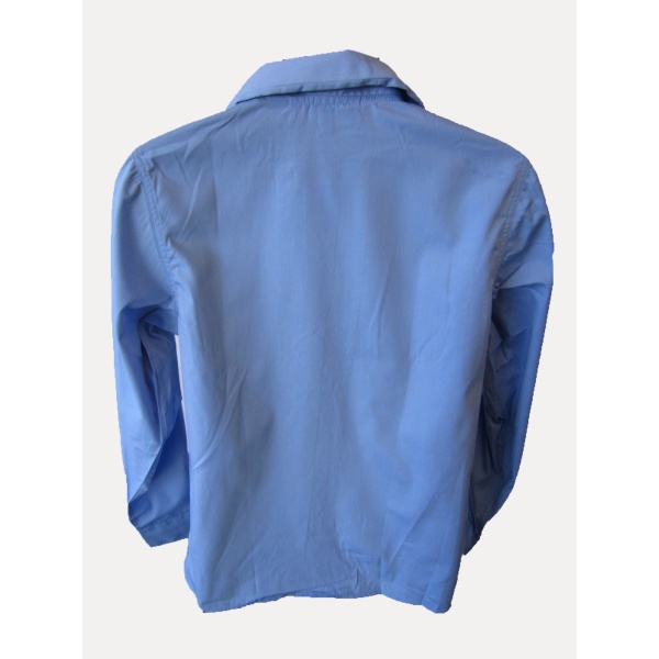 GIRL'S LONG SLEEVE PETER PAN COLLAR SHIRT