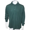 LONG SLEEVE POLO SHIRT﻿