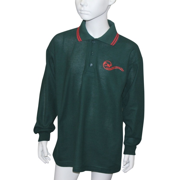 LONG SLEEVE POLO SHIRT