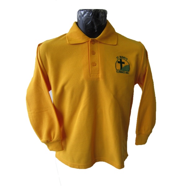 LONG SLEEVE POLO SHIRT