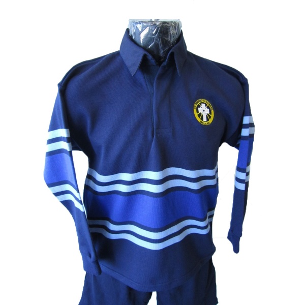 WOOL KNITTED RUGBY TOP