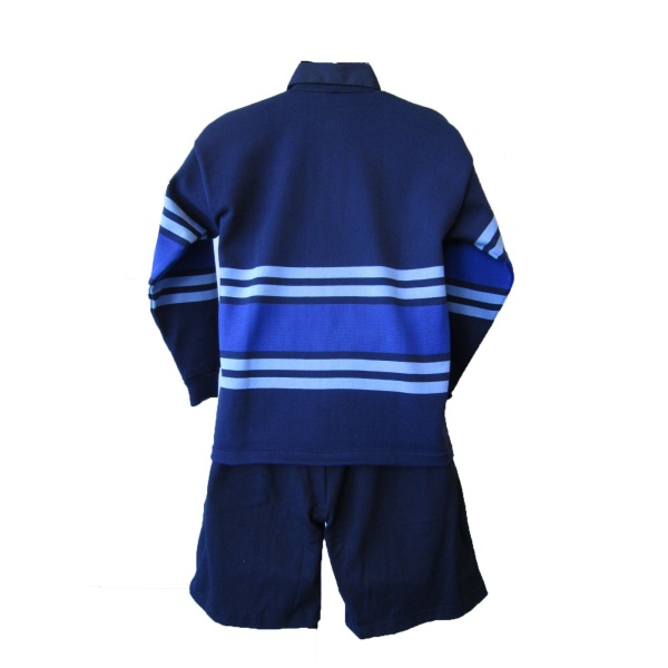 WOOL KNITTED RUGBY TOP