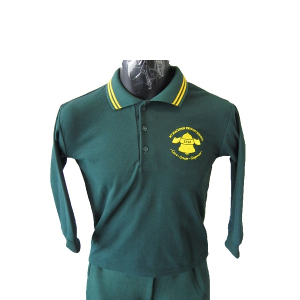 LONG SLEEVE POLO SHIRT