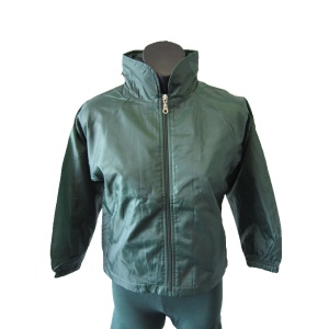 WATER PROOF SPRAY JACKET WITH POLAR FLEECE LINING