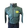 WATERPROOF SPRAY JACKET WITH POLAR FLEECE LINING