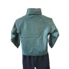 WATERPROOF SPRAY JACKET WITH POLAR FLEECE LINING
