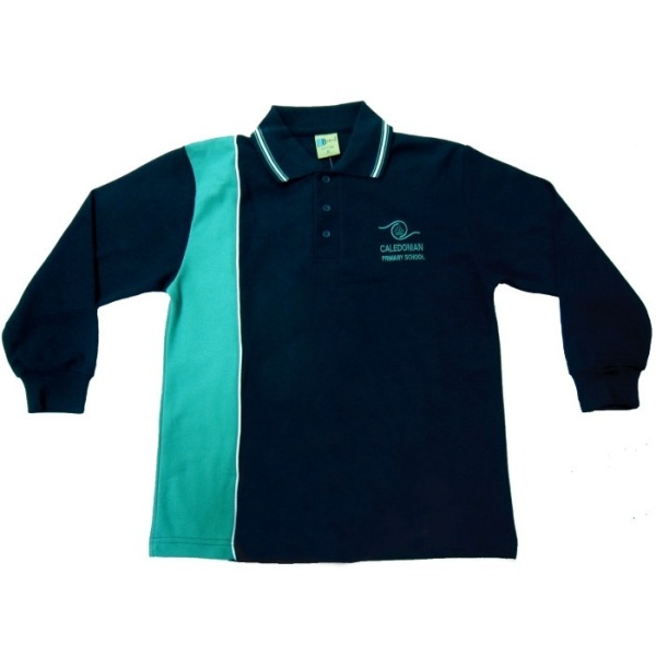 LONG SLEEVE POLO TOP - Beleza School Uniforms