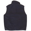 POLAR FLEECE VEST (NAVY) BACK