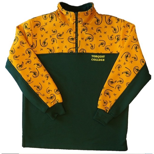GRADE 6 HALF ZIP RUGBY TOP
