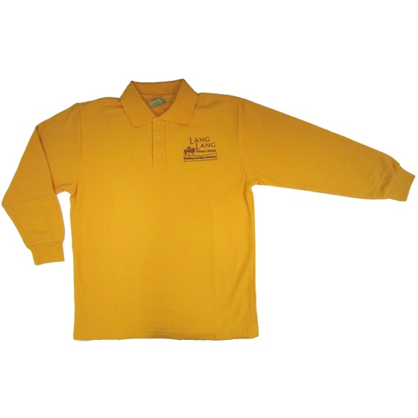 LONG SLEEVE POLO SHIRT