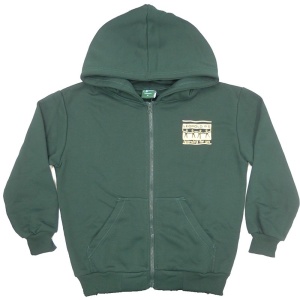 SUPER FLEECE ZIP UP HOODED BOMBER JACKET