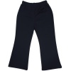 GIRL'S POLY COTTON BOOTLEG PANTS BACK