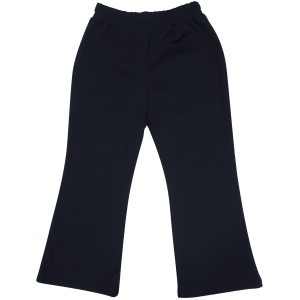 GIRL'S POLY COTTON BOOTLEG PANTS BACK