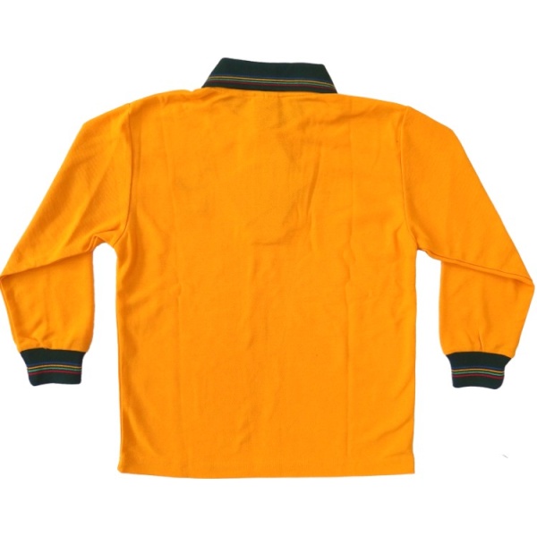 LONG SLEEVE POLO SHIRT BACK