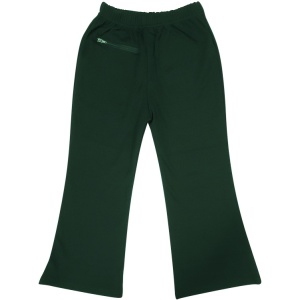 GIRL'S POLY COTTON BOOTLEG PANTS﻿ FRONT