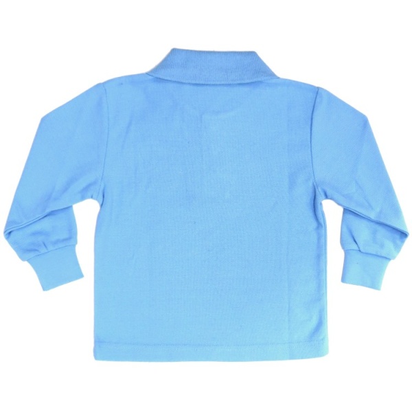 LONG SLEEVE PIQUE TOP