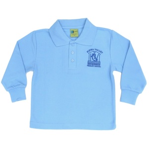 LONG SLEEVE PIQUE TOP